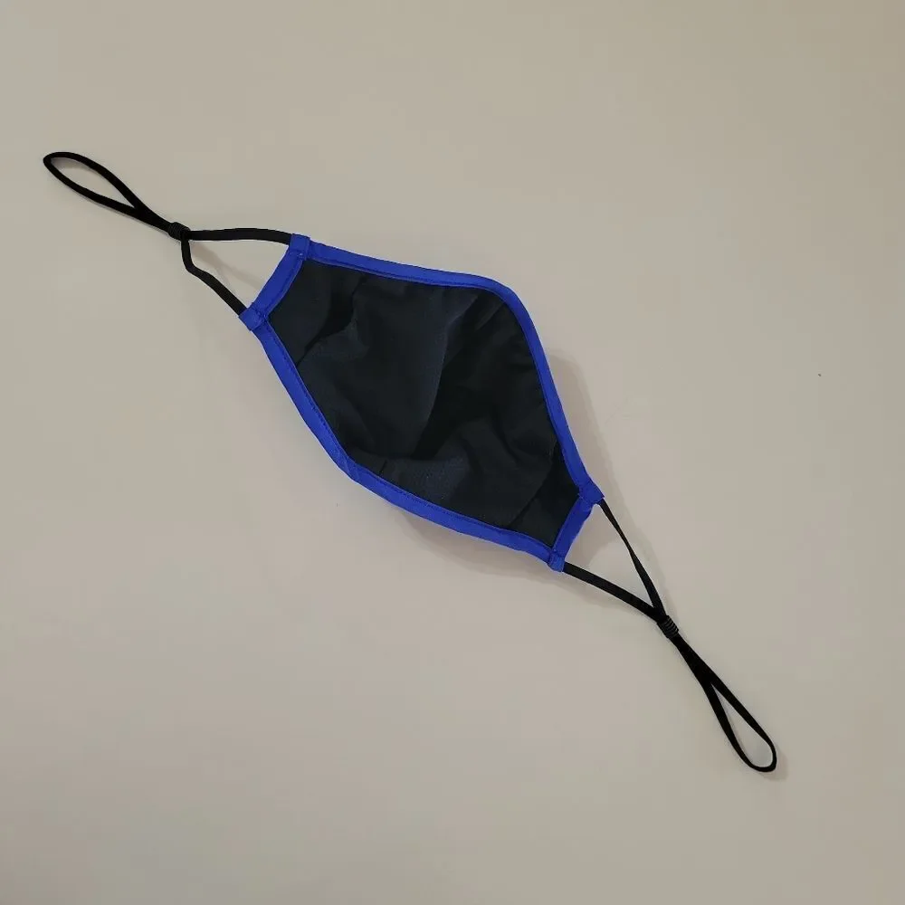 Athleta Made To Move Blue Face Mask with Adjustable Straps